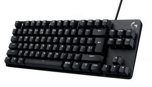 Клавиатура игровая Logitech G413 TKL SE Mechanical Gaming Keyboard - BLACK - RUS - USB - N/A - INTNL - TACTILE SWITCH (M/N: YU0076)