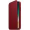 iPhone X Leather Folio - (PRODUCT) RED