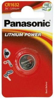 Батарейки Panasonic Дисковые CR-1632EL/1B (038320)