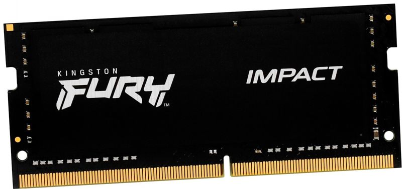 ОЗУ для ноутбука Kingston Fury Impact SO DIMM DDR5, 16GB DDR5 5600MT/s Non ECC SODIMM, CL40, KF556S40IB-16