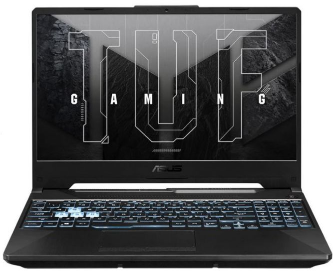 Ноутбук Asus TUF Gaming F15 FX506HC-HN006 / 15.6FHD / 144Hz / Core i5 11400H / 16Gb / 512GB / RTX™3050 4Gb / Dos / Gray (90NR0723-M02580)