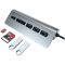 SATECHI Type-C Aluminum USB 3.0 Hub & Card Reader Space Gray
