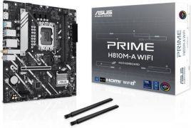 Материнская плата ASUS PRIME H810M-A WIFI, LGA1851 H810 2xDDR5 4xSATA 2xM.2 HDMI DP USB-C mATX