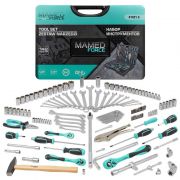 Набор инструментов 142 предмета 1/4" 3/8" 1/2" (6-гр.)(4-32мм) MAMEDFORCE MF-41421-5 57363