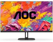 Монитор Игровой 23,8" AOC 24V5CE/BK IPS 1920x1080 75Hz 4ms 300cd/m 1000:1 HDMI USB-C 2x2W Black