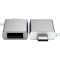 SATECHI Aluminum Type-C to USB 3.0 Adapter Space Gray