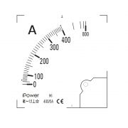Шкала для амперметра iPower 400/5