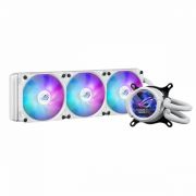 СЖО ASUS ROG STRIX LC III 360 ARGB WHT, AIO, 3xROG STRIX AF-12S ARGB FAN, 1700/AM5, WHITE, BOX