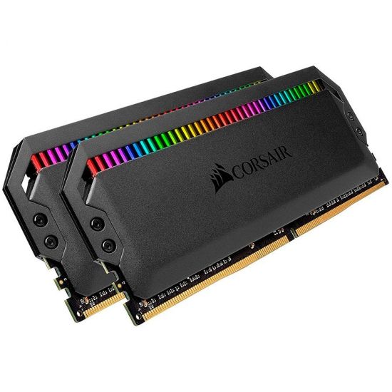 Corsair DDR4, 4000MHz 16GB 2x8GB DIMM, Unbuffered, 19-23-23-45, XMP 2.0, DOMINATOR PLATINUM RGB Black Heatspreader, RGB LED, 1.35V, EAN:0840006609445