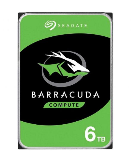 Жесткий диск HDD 6Tb Seagate Barracuda ST6000DM003 3.5" SATA 6Gb/s 256Mb 5400rpm