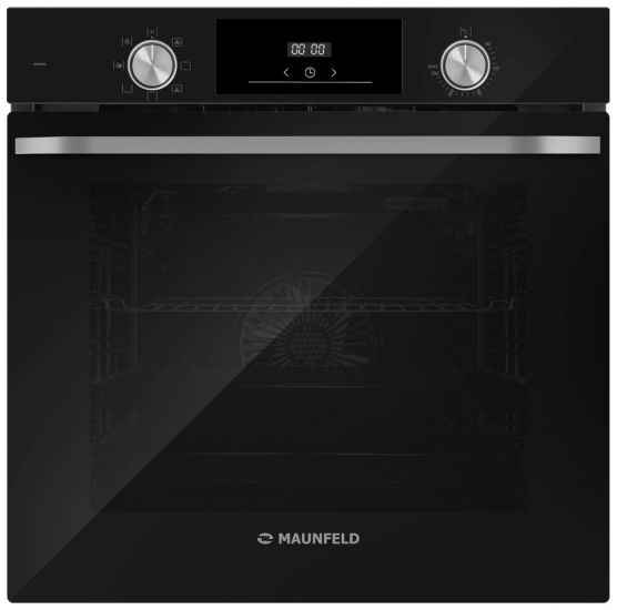 Шкаф духовой электрический MAUNFELD FEOH7872B встраиваемый черный (FEOH7872B)