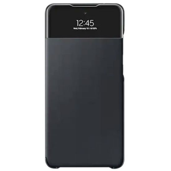 Чехол для Galaxy A72 Smart S View Wallet Cover,  black EF-EA725PBEGRU