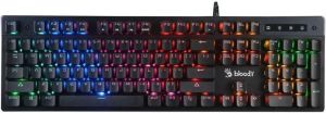 Клавиатура игровая Bloody B500N <USB, 1.8M, 7Color-RGB, Mecha-Like переключатели>