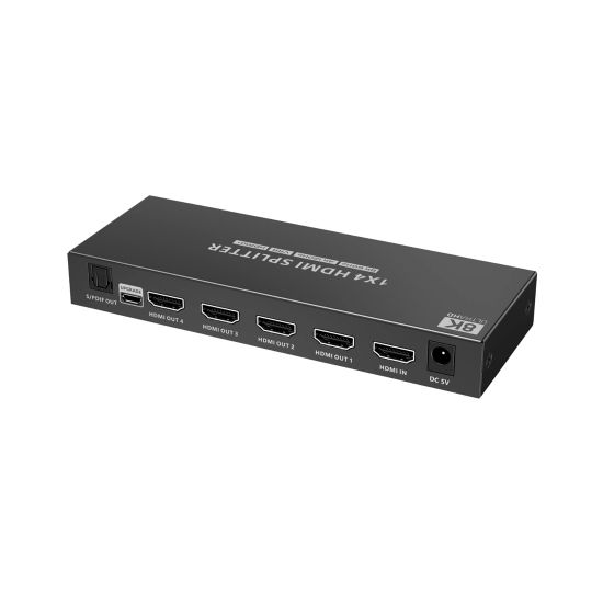 Сплиттер Lenkeng LKV864 (8K@60Hz, 1x4 ) Сплиттер Lenkeng LKV864 (8K@60Hz, 1x4 )