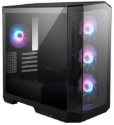 Компьютерный корпус MSI MAG PANO M100R PZ mATX/ITX 1x3.5"/2.5", 1xUSB 3.2 Type-A, 1xUSB 3.2 Gen 2x2 Type-C, Audio, Mic, Black