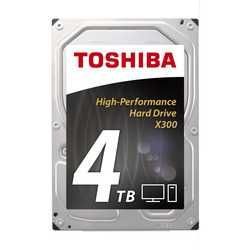 Жесткий диск TOSHIBA HDWE140UZSVA/HDETR11ZPA51F X300 BULK High-Performance 4ТБ 3,5" 7200RPM 128MB SATA-III