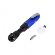 Пневмотрещотка с прорезиненной рукояткой 68Нм, 1/2''(потребление 77л/мин, 160 об/мин, L-254мм,6.3Bar,штуцер 1/4") Rock FORCE RF-RP7412 50372