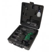 Пневмогайковерт ударный"Twin Hammer"с регулировкой усилия в облегченном корпусе 1/2"+набор головок(17,19,21мм,1450Hм,7000об/мин,6.3bar,198л/мин,вес2кг ROCKFORCE RF-82549K4 48140