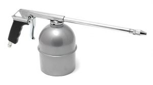 Пневмопистолет для мойки двигателя с бачком(расход воздуха 130 л/мин, емкость бачка  600мл) ROCKFORCE RF-2374 16615