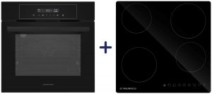 Духовой шкаф MAUNFELD AEOD6063B + варочная панель AVCE594BK черный (AEOD6063B + AVCE594BK)