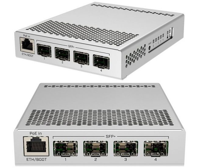 Сетевой коммутатор MikroTik CRS305-1G-4S+IN Cloud Router Switch 4SFP+, 1xGbLAN, 512 Mb Сетевой коммутатор MikroTik CRS305-1G-4S+IN Cloud Router Switch 4SFP+, 1xGbLAN, 512 Mb