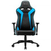 Игровое кресло Sharkoon Elbrus 3 Black/Blue