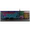 CANYON Wired multimedia gaming keyboard with lighting effect, 20pcs rainbow LED