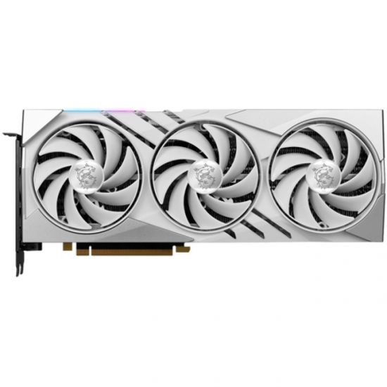 Видеокарта MSI GeForce RTX 4070 Ti SUPER 16G GAMING SLIM WHITE, 12GB, 256-bit, GDDR6X, HDMI 3xDP