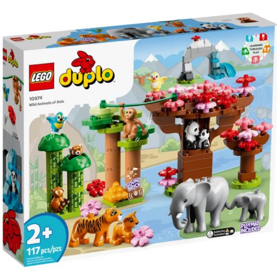 Конструктор LEGO DUPLO Town Дикие животные Азии