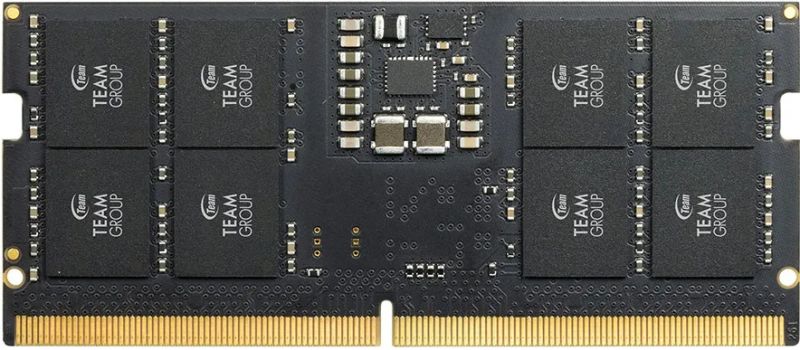 Оперативная память для ноутбука 8GB DDR5 4800Mhz Team Group ELITE SO-DIMM PC5-38400 CL40-39-39-77 1.1V TED58G4800C40D-S016 Оперативная память для ноутбука 8GB DDR5 4800Mhz Team Group ELITE SO-DIMM PC5-38400 CL40-39-39-77 1.1V TED58G4800C40D-S016