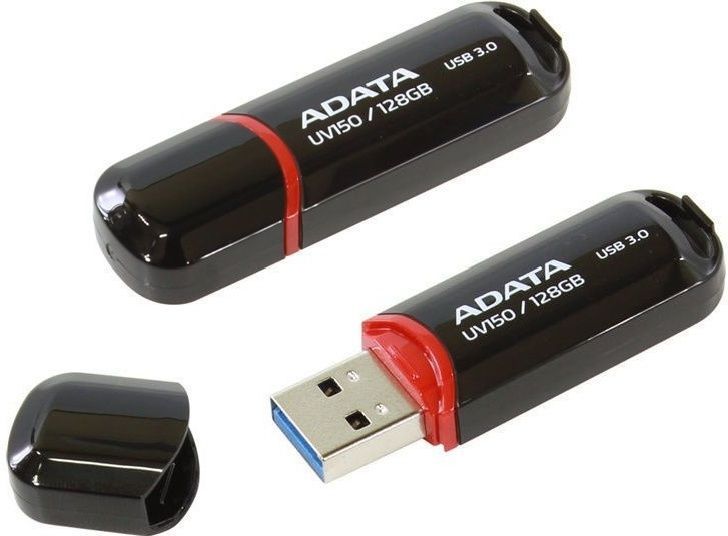 ADATA DashDrive UV150, 128GB, UFD 3.0, Black /