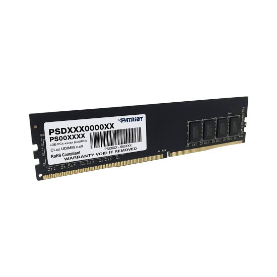 Модуль памяти Patriot, PSD416G240081, DDR4, 16 GB, DIMM <PC4-19200/2400MHz> CL17, 288-Pin