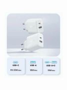 Зарядное устройство Ugreen X227 45310 20W PD Charger USB-C, USB-A