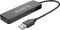 USB Хаб ORICO FL01-BK-BP <USB2.0х4, 30cm, 480Mbps, Black>