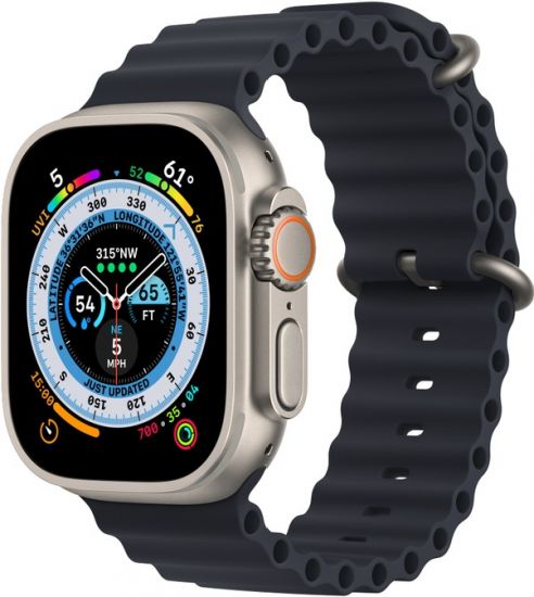 Смарт-часы Apple Watch Ultra Ocean серый-синий