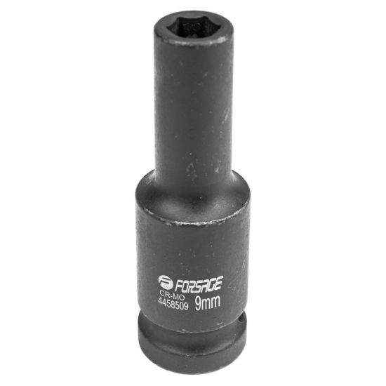 Головка ударная глубокая 9мм 1/2" 6гр. Forsage F-4458509 52968