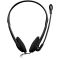 CANYON HS-01 PC headset with microphone, volume control and adjustable headband, cable length 1.8m, Black/Orange, 163*128*50mm, 0.069kg