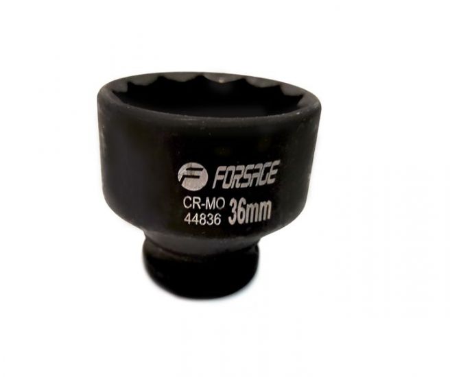 Головка ударная 34мм 1/2" 12гр. Forsage F-44834 28335