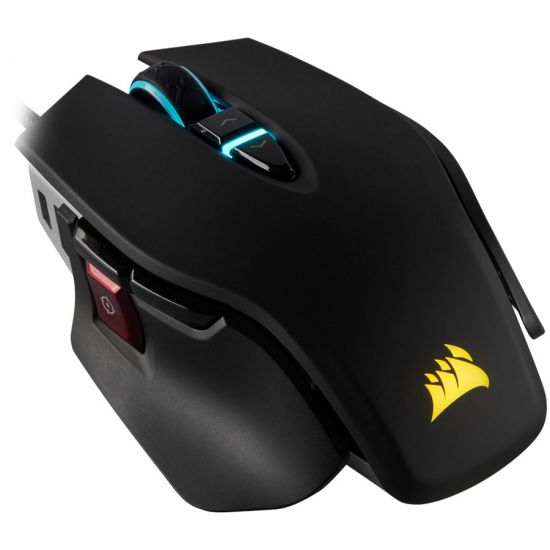 Corsair M65 RGB ELITE Tunable FPS Gaming Mouse, Black, Backlit RGB LED, 18000 DPI, Optical (EU version), EAN:0843591078276