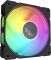 Вентилятор для корпуса ASUS TUF GAMING TR120 FAN ARGB REVERSE BLACK 3IN1 120x120x28 TR120-1R/BK/REV/
