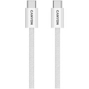 CANYON cable OnWire 60MG C-C 60W Magnet Braided 1m White