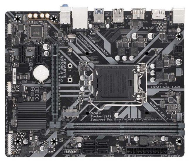 Материнская плата Gigabyte H310M A 2 Intel H310 LGA1151 2xDDR4 4xSATA3 HDMI DP M.2 mATX