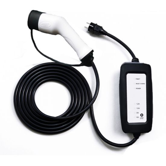 Портативная зарядка Kinelectric BC-EV16P для авто GBT 3,5kW, 6-16A, LCD экран, 5м кабель