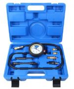 Тестер утечки в цилиндрах с набором адаптеров, 7 предметов, в кейсе ROCKFORCE RF-4011217 15391