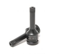 Головка-бита SPLINE ударная M12 с отверстием, 1/2" ROCKFORCE RF-24807812T 47211