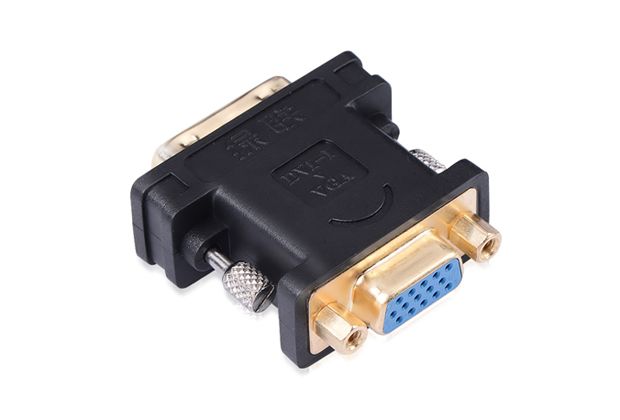 Переходник видео Ugreen 20122 с DVI (24 5 M) на VGA (F) <BLACK; 20122>