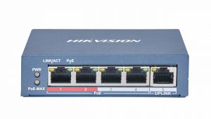 PoE-коммутатор  Hikvision DS-3E0105P-E(B)