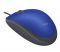 Мышь Logitech M110 Silent (M110s) Blue (синяя, бесшумная, оптическая, 1000dpi, USB, 1.8м)