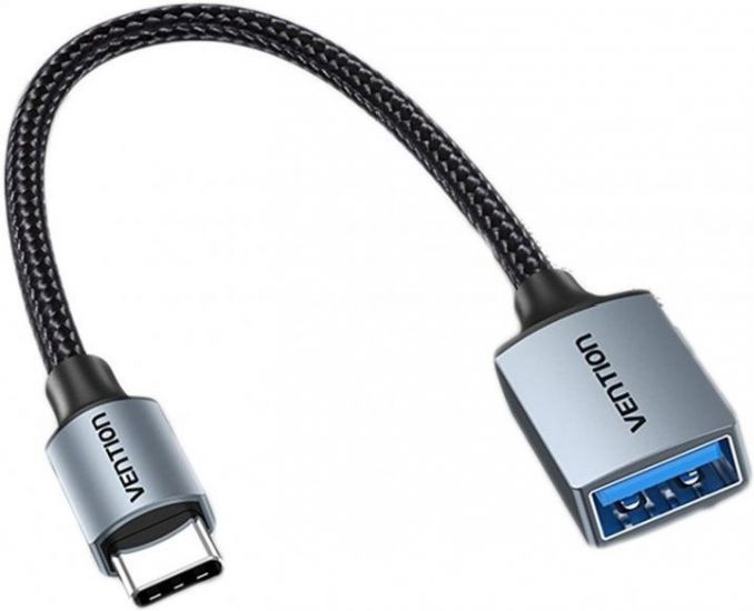 Кабель Vention USB 3 Type-C, M-F, OTG 0.15m