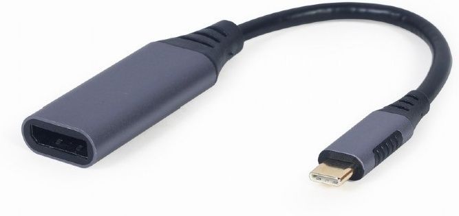 Конвертер Cablexpert USB Type-C на DisplayPort, space grey (A-USB3C-DPF-01)